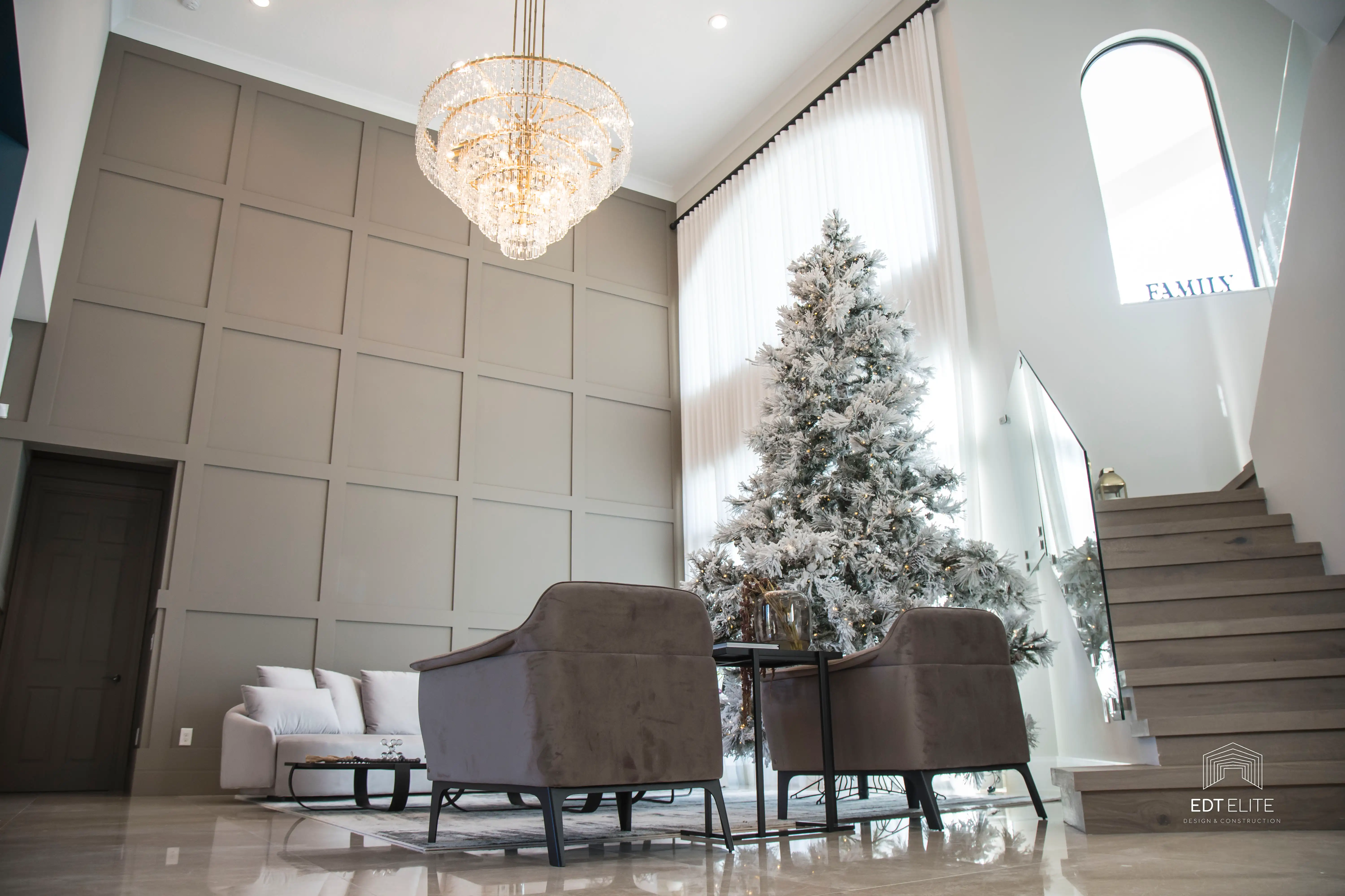 Move-in ready Miami penthouse living room styled by Paula Ambrosio Interiors